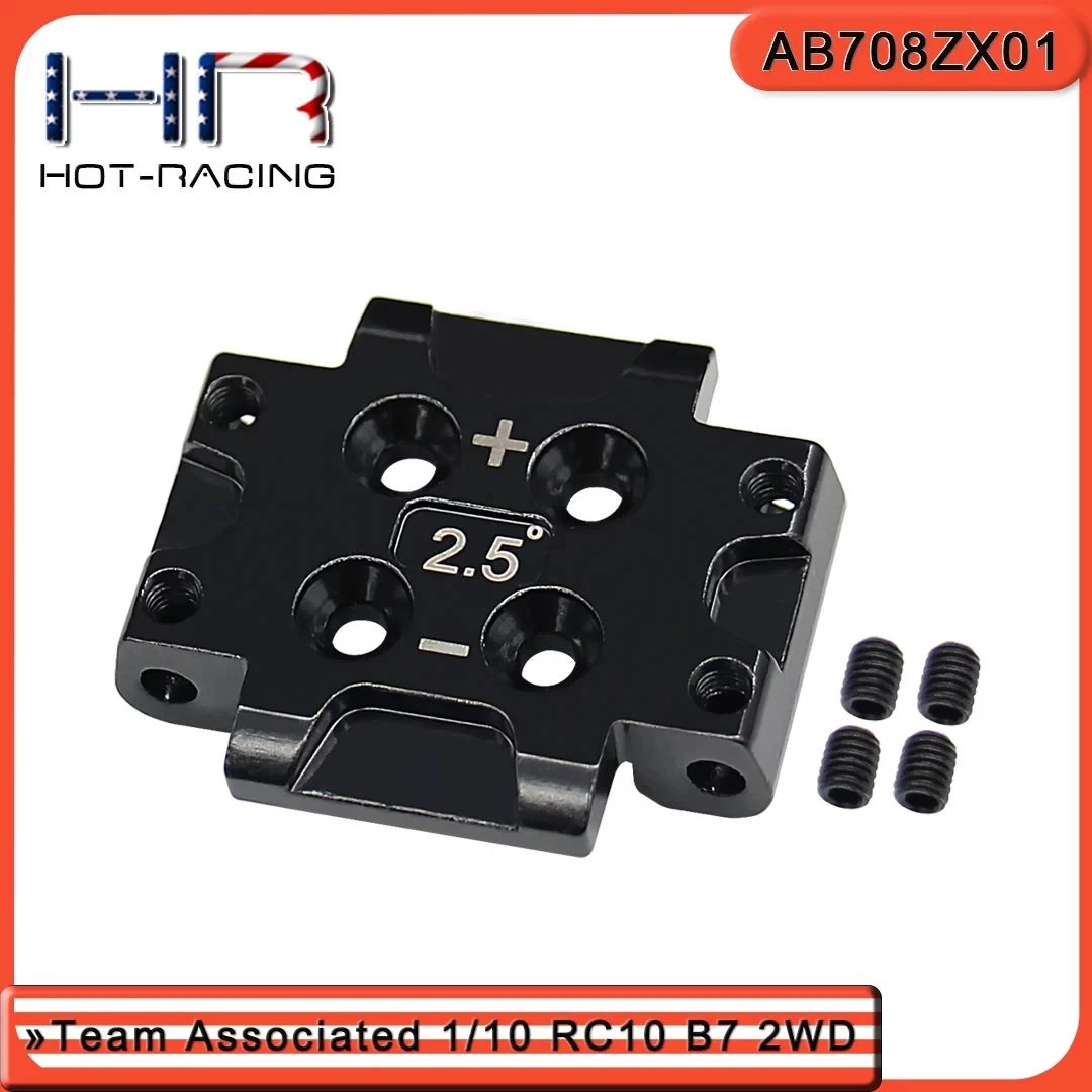 

HR Team Associated 1/10 RC10 B7 steel front partition (±2.5° adjustable tilt Angle)