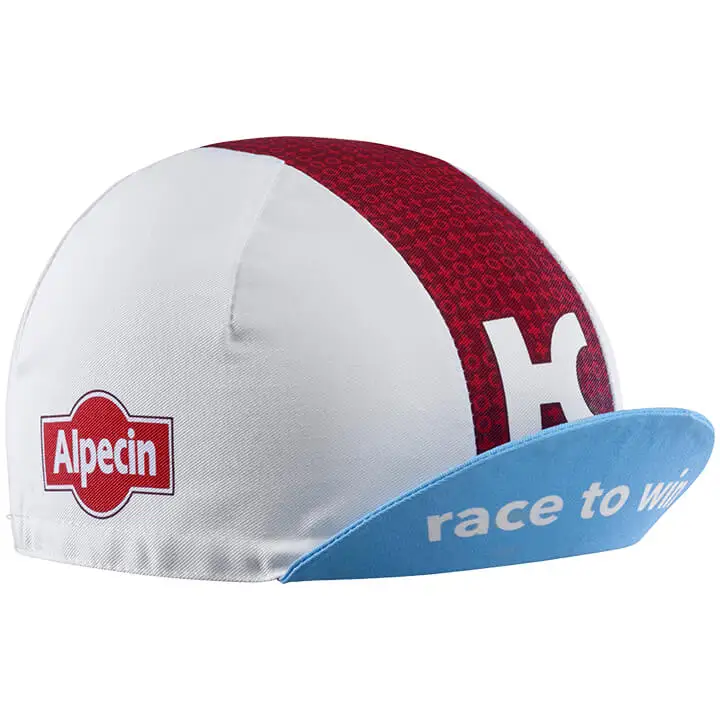 ALPECIN TEAM  RED CYCLING CAP Sweat Headgear Summer Outdoor Sports MTB Bike Breathable Soft Riding Hat Under Helmet