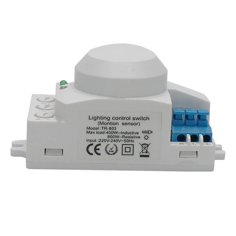 Imagem -03 - Sensor de Movimento Interruptor de Luz Led Controlador de Indução 360 Graus 220v 5.8ghz Equipamento Elétrico