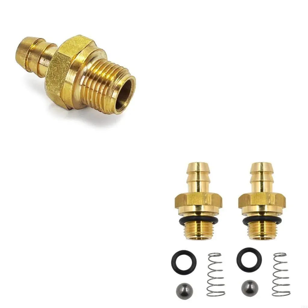 

Replacement Chemic Injector Assembly for Pressure Washers Brass Barbs Check Valves Ball Spring O Rings Component