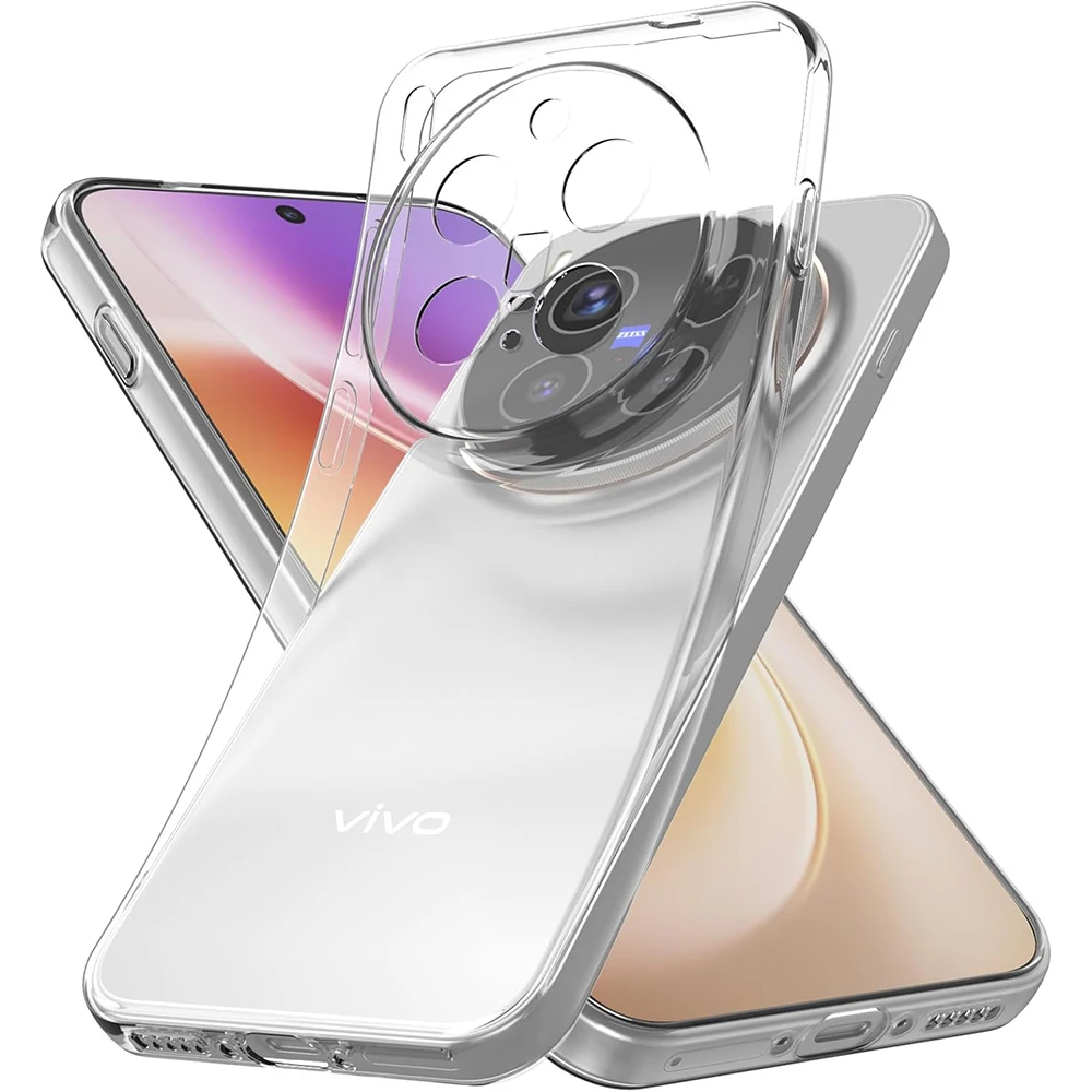 Ultra Thin Clear Soft TPU Camera Protection Back Phone Case Cover for VIVO X300 Ultra Pro FE X300S