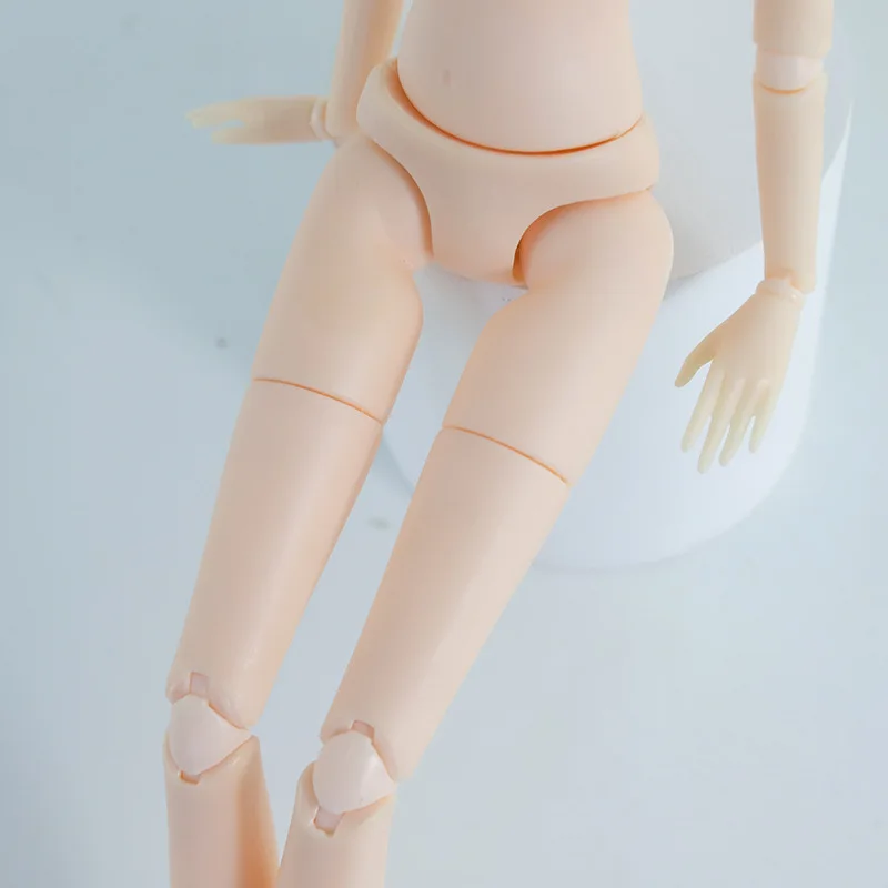 30cm Doll\'s Body 24 Joints Movable White Skin Body 1/6 Girl Doll Accessories Girls Dress Up Toys Gift