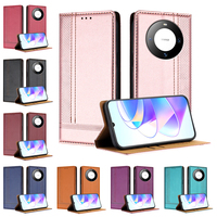 Premium Magnetic Leather Flip Case For HuaWei Mate60Pro Plus P Smart2021 for Huawei Nova 4E 6SE Y70Plus Y90 Y7A Stand Case Cover