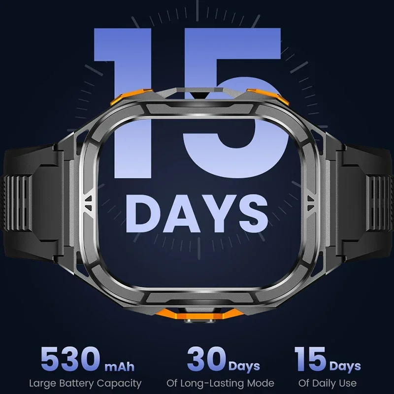 Роскошные умные часы AMOLED 2025 года, настоящие GPS, 5 АТМ, водонепроницаемые умные часы, электронные часы, спортивные наручные часы для мужчин, Xiaomi, Android