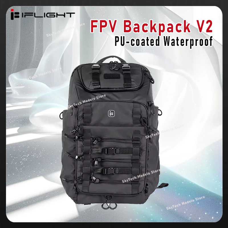 

Рюкзак для дрона iFlight FPV V2 540X380X220 мм, 35-литровый водонепроницаемый тканевый рюкзак для дрона большой вместимости с искусственным покрытием