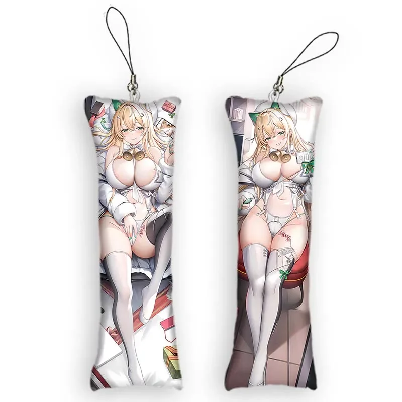 

Nikke : The Goddess of Victory Mini Keychain Cosplay Cartoon Pendant Print Hanging Ornament Small Body Pillow Pendant