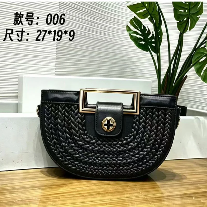 Casual Simple Vintage Crossbody Bag For Women Solid Color Trendy Fashion Commuter Use Everyday Elegance