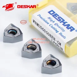 DESKAR WNMU080608EN-GM SNMX1205ANN-F57 SNMX1206ANN-MN WNMU060408EN-GM WNMU040304EN-GM LF6018 Carbide Insert SNMX WNMU Inserts
