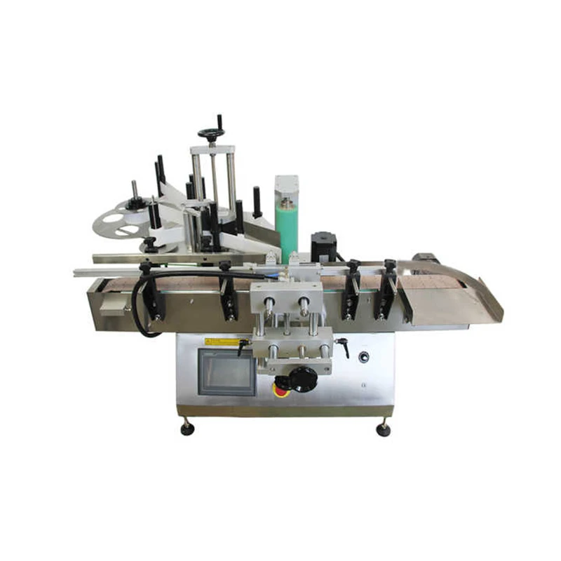 MT-180 High Accuracy Desktop Automatic Water Round Bottle Labeling Machine for Glass, Metal Vials, Food & Beverage