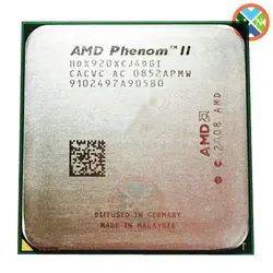 AMD Phenom II X4 920 2.8 GHz Quad-Core CPU Processor HDX920XCJ4DGI Socket AM2+ contact to sell X4 940