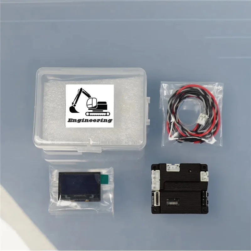 

RC 1/14 Simulation interior screen LCD Dashboard for Tamiya 1/14 RC Truck Tipper Trailer 770S for Volvo for Benz TGX Car Parts