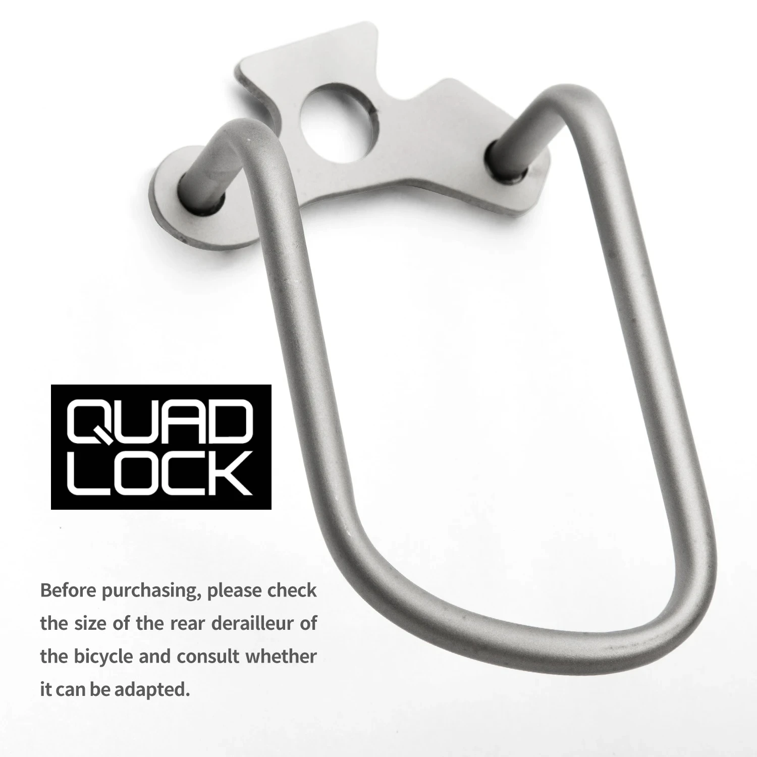

QUAD LOCK Good Quality Adjustable Durable Cycling Bike Bicycle Titanium Alloy Rear Derailleur Chain Stay Guard Gear Protector