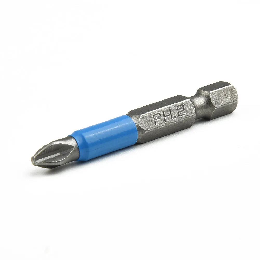 1Screwdriver Bit Head Magnetic Electric Drill Non-Slip 25-150mm Screwdriver Bit Head PH2 Cross Bits Hand Tool Steel