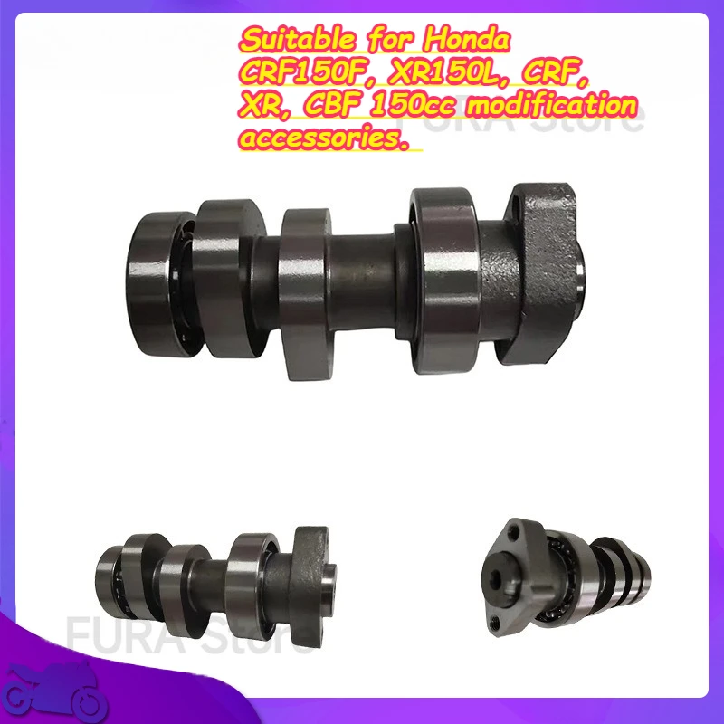 

Camshaft - Motorcycle engine part. Suitable for Honda CRF150F, XR150L, CRF, XR, CBF 150cc modification accessories.