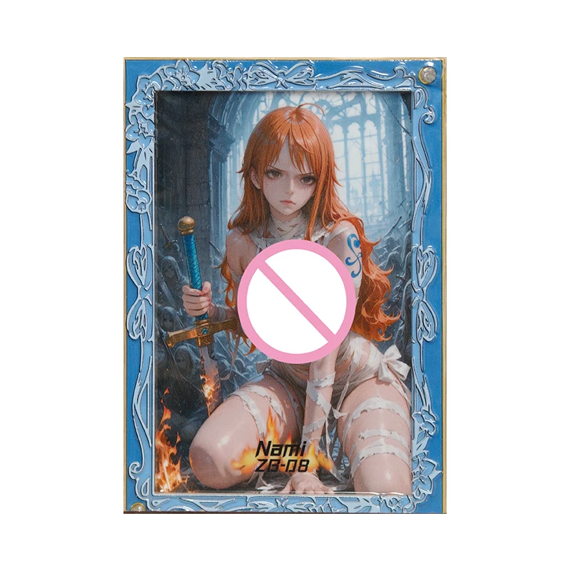 أنيمي قطعة واحدة نادرة SCR SSS JW GH LS MTG QH JC YL MZ PR HUA GYX DP ZD المعادن نامي تحصيل بطاقات لعب للبنين هدية عيد ميلاد