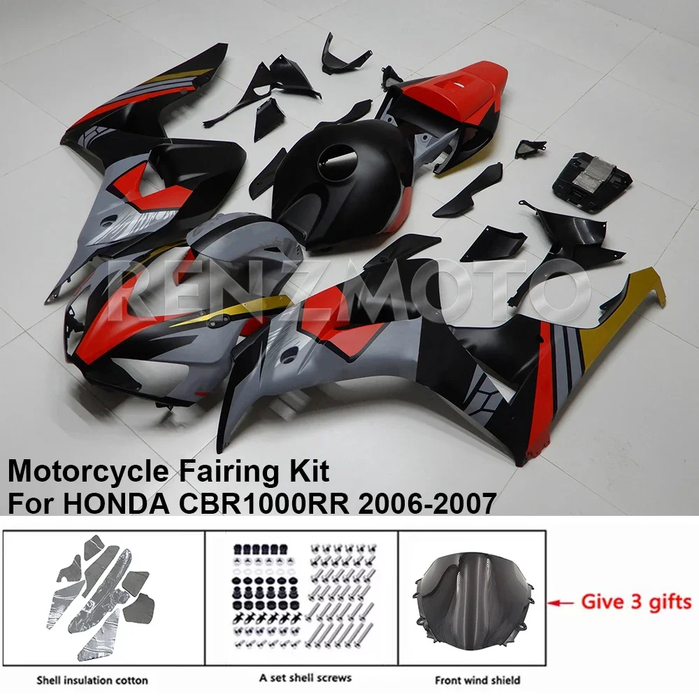 

Обтекатель R/Z CH7R001 для HONDA CBR1000RR 2006-2007, комплект кузова мотоцикла, декоративная пластиковая защитная пластина, аксессуары, оболочка