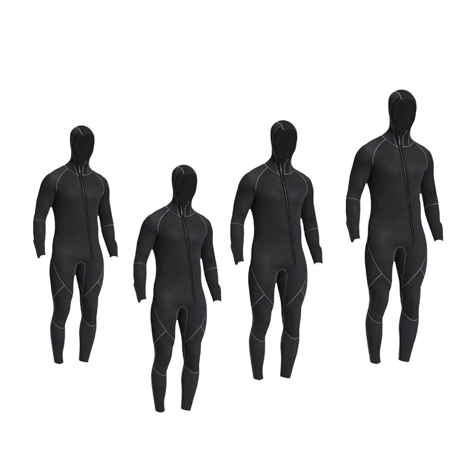 

Wetsuit for Men 5mm Neoprene Dive Wet Suit for Snorkeling Underwater Surfing