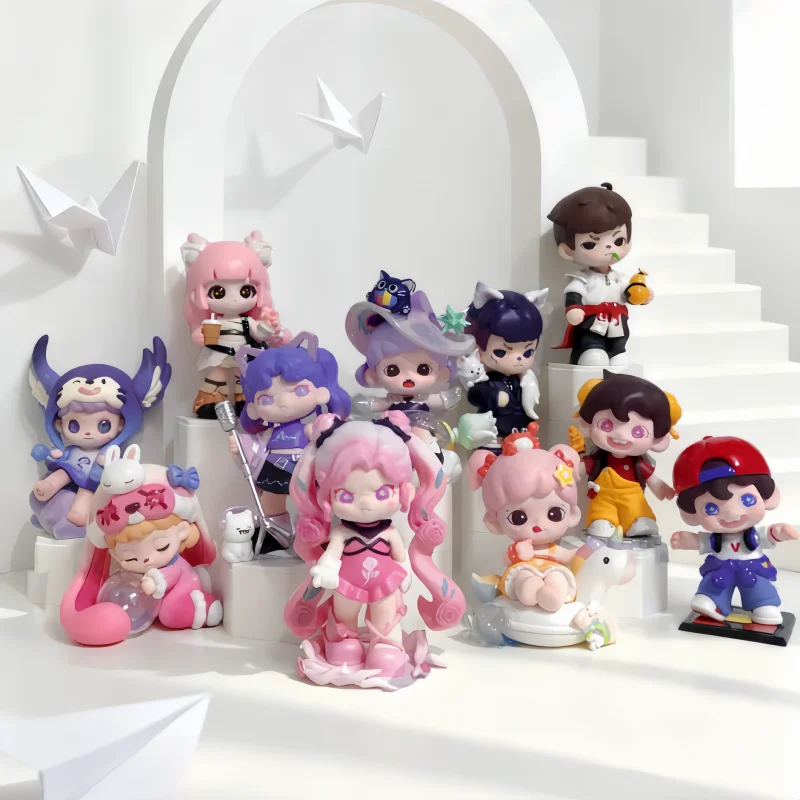 TNTSPACE ร่วมมือกับ King of Glory Canyon Fantasy Blind Box ฟิกเกอร์สุดฮิต ของตกแต่งโต๊ะทำงาน ของขวัญสำหรับผู้ชายและผู้หญิง มีสินค้าพร้อมส่ง