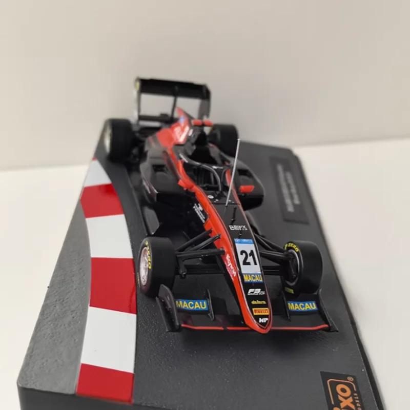 IXO 1/43 Scale DALLARA F3 2019 #21 Alloy Simulation Car Model Static Collection Decorated Holiday Gifts Toys Souvenir Gift