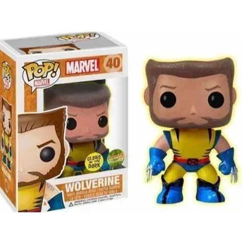 New Funko POP Marvels Wolverine 40# glows in the dark Logan 28