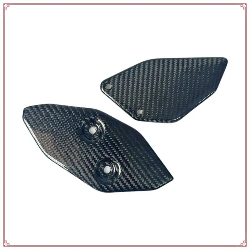 

Motorcycle Heel Guard Carbon Fiber Foot Pedal Accessories For YAMAHA R3 R25 2019-2025