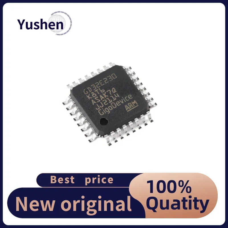 GD32E230K8T6 LQFP-32 ARM Cortex-M23 32-bit Microcontroller MCU Chip Electrical Components