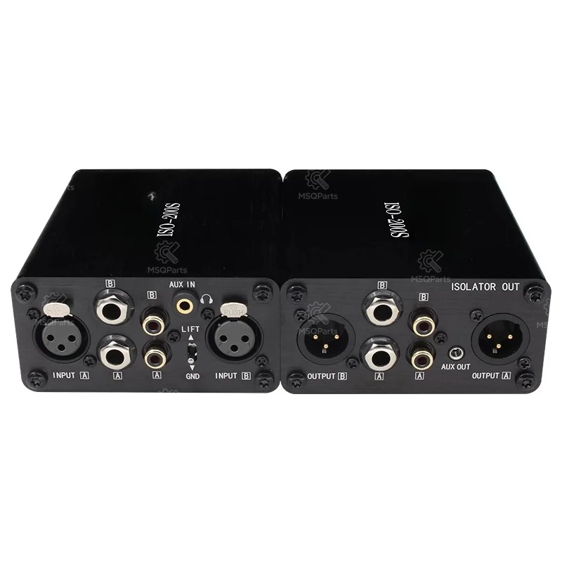 

ISO-200S Multi Functional Audio Isolator Professional Audio Isolation to Remove Current Sound