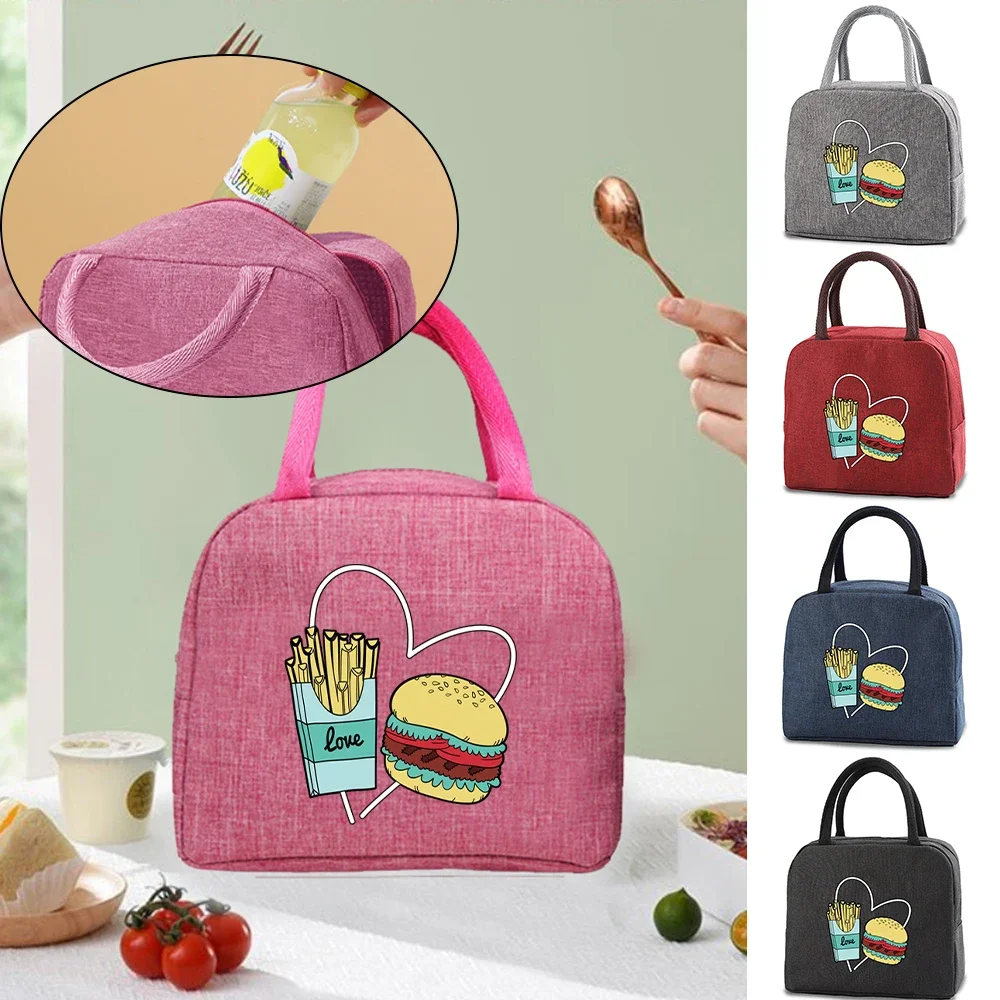 

Lunch Bag Thermal Office Cooler Lunch Box Women Outdoor Camping Hiking Food Thermal Pouch Picnic Keep Fresh Cooler Storage Bags