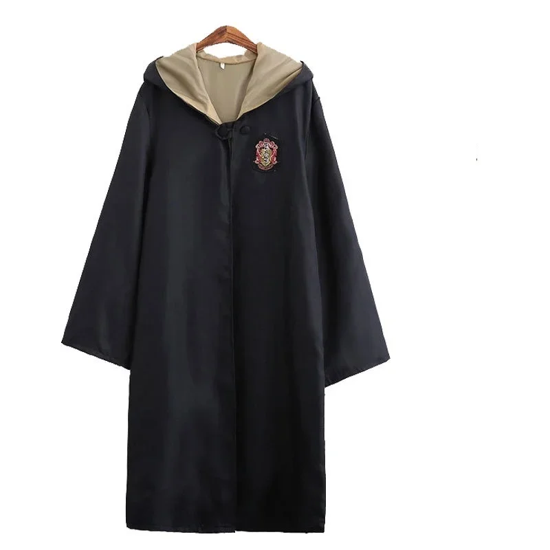 Costume da attore Cosplay HarrisBoys mantello Magic School Robe Halloween Christmas uomo donna abbigliamento in stile accademico