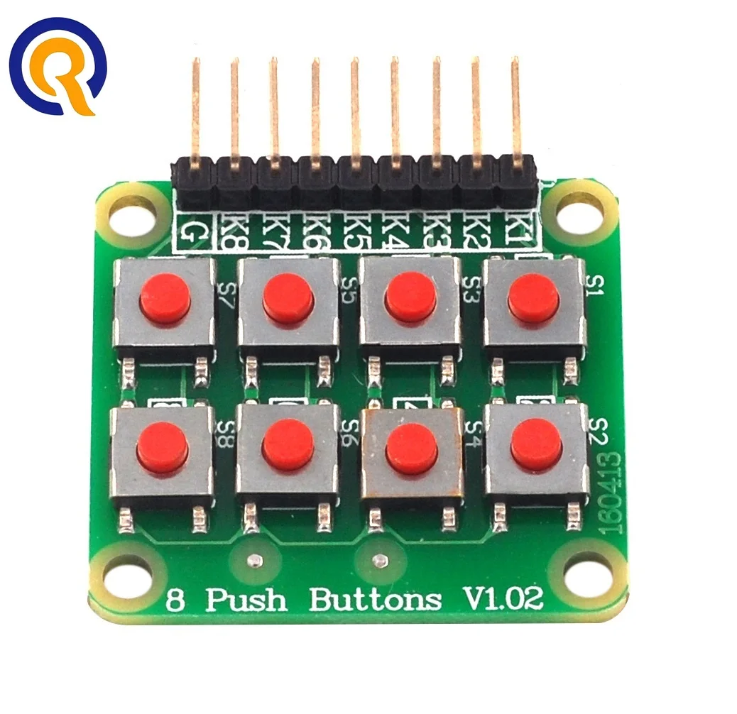 2x4 Keypad 4x2 Keypad 8 Push Buttons V1.00 Key Board Matrix Keyboard Button for Arduino AVR PIC 2*4 Module AVR PIC