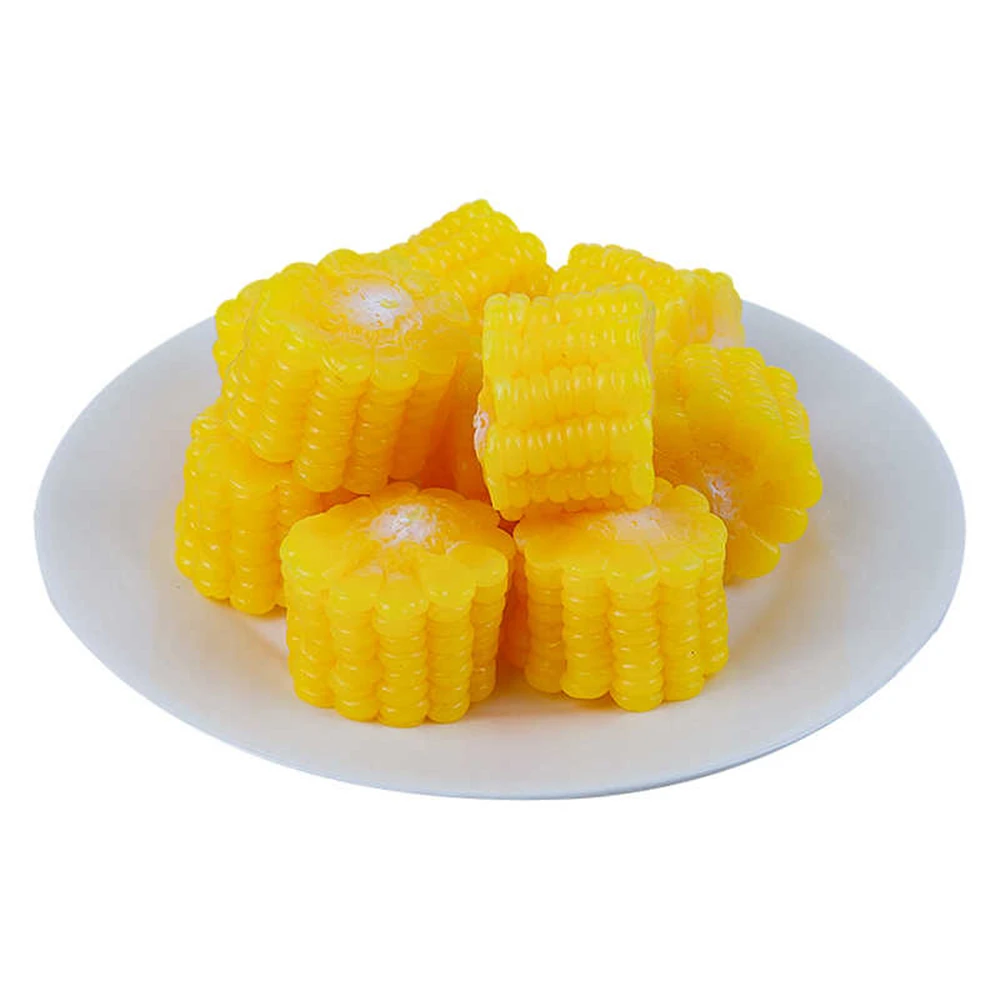 

fake food hotel dining room hall restaurant store shop kitchen decoration artificial simulation bolided corn section corncob