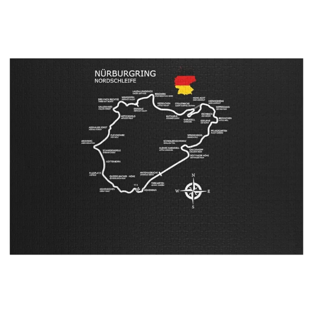 

The Nurburgring - Nordschleife Jigsaw Puzzle Custom Gift Woodens For Adults Puzzle