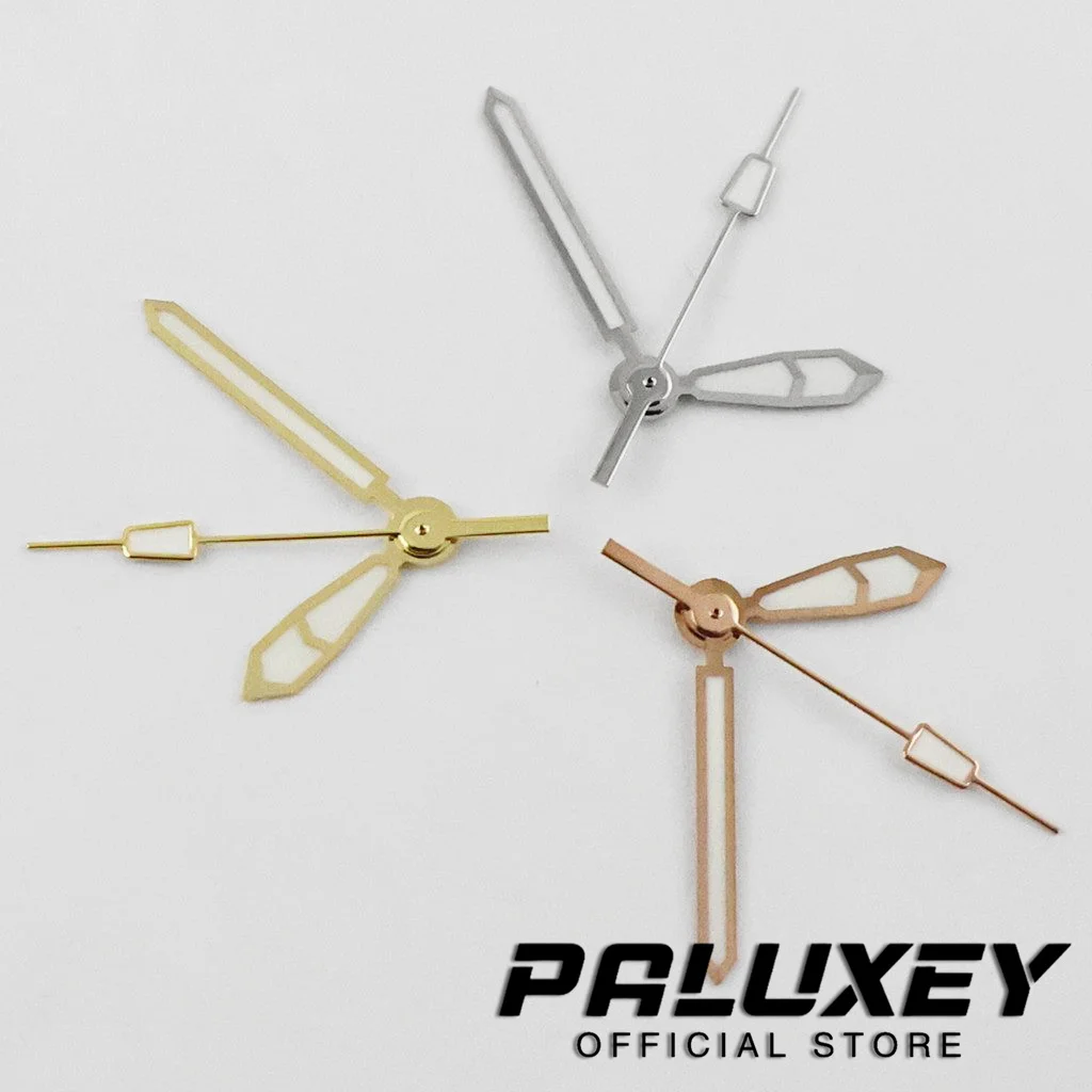 NH35 ดัดแปลงมือเงินทองสีฟ้าสีส้มนาฬิกาเข็มสําหรับ NH34 NH35 4R35 NH36 4R36 7S36 7002 นาฬิกาตัวชี้