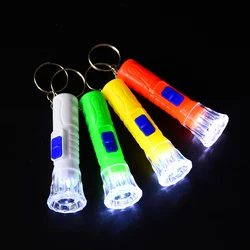 10Pcs Mini Kids Party Favors LED Flashlight Keychain Birthday Gifts Wedding Party Gift For Guest Birthday Filler Goodie Bag