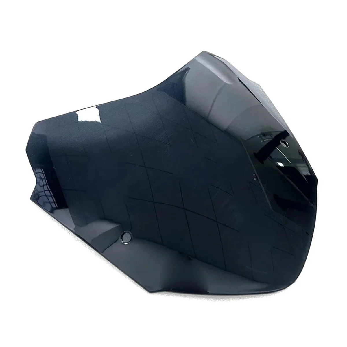 زجاج أمامي ريترو رياضي منحرف للرياح لسوزوكي SV650X 2017-2025، شفاف -T45C