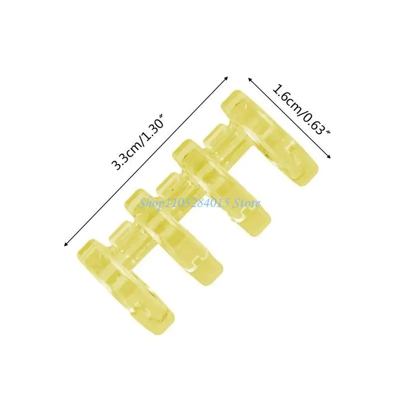 R6FF PLÁSTICO RAIS 4 RING FLEXIBLE PARA DOCUMENTO ARGANTAÇÃO DA PADELA STACK 5X