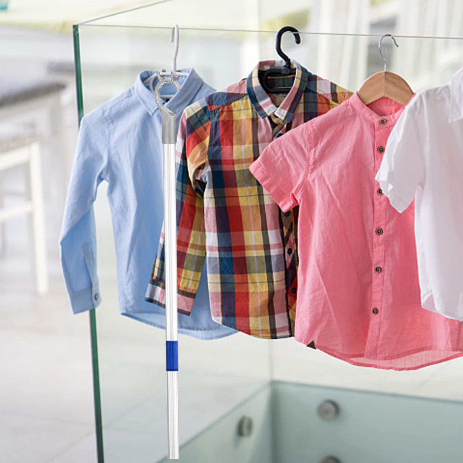 4 pezzi accessori per binari testa per asta di supporto testa di ricambio per uso domestico per asta per vestiti accessori forcella per vestiti hardware
