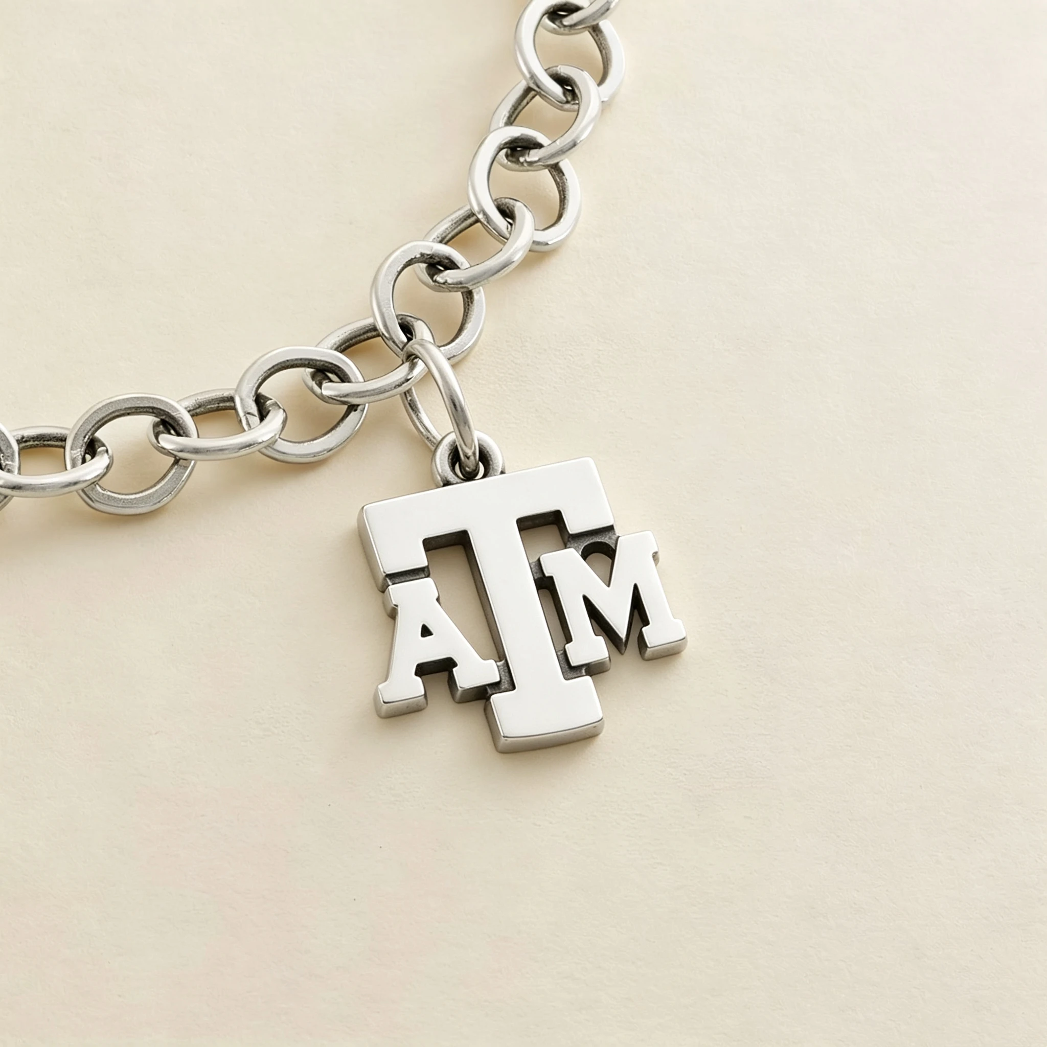 S925 sterling silver James Avery Texas A & M Charm
