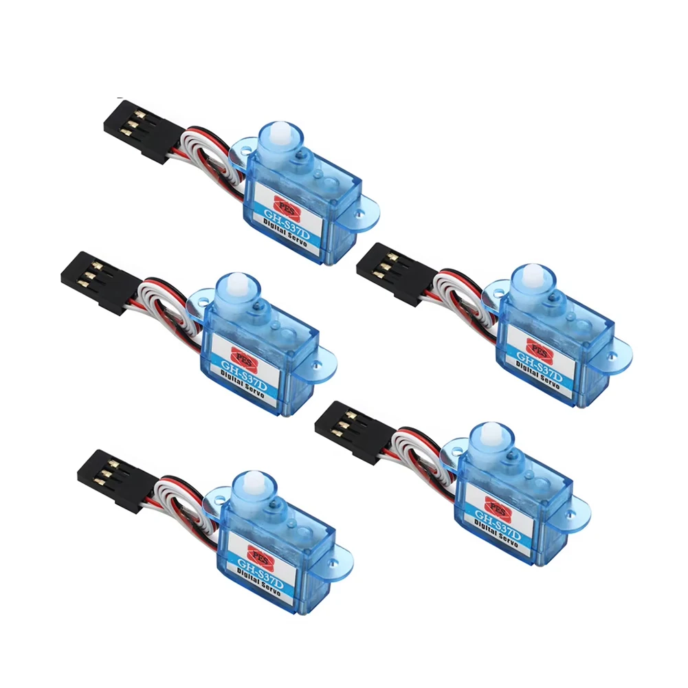 5/10Pcs Mini Micro Digital Servo High Speed Torque Servo for RC Plane Helicopter Boat Micro RC Models