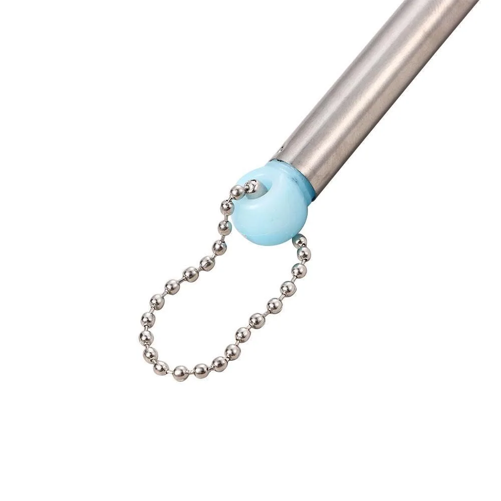 

Портативный выдвижной скребок для спины, телескопическая регулируемая массажная палочка из нержавеющей стали, скребок для спины, домашний