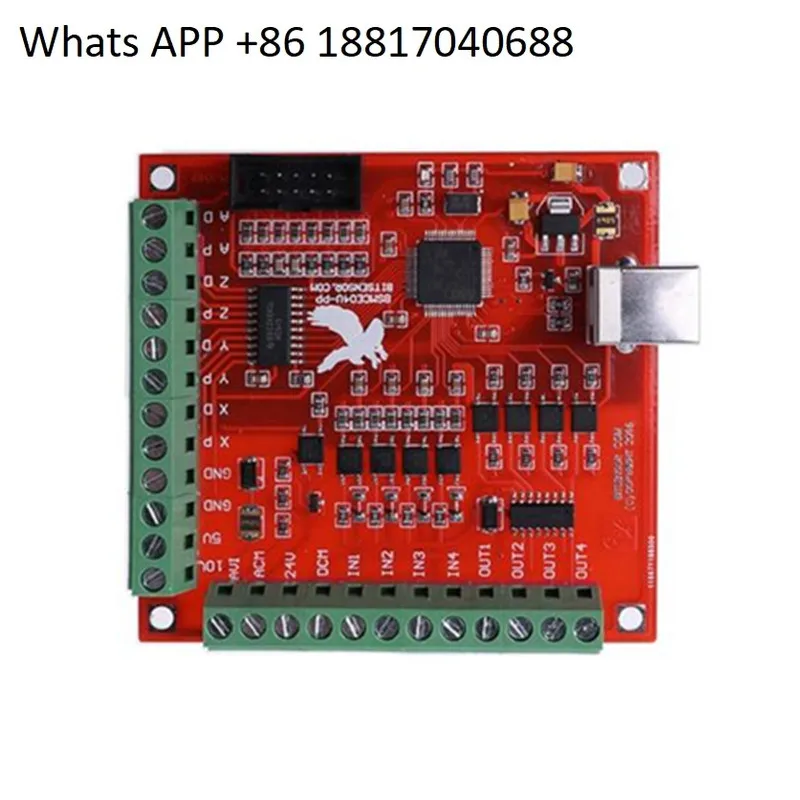 

MACH3 4 axis 100KHz USB step motion controller card numerical control board