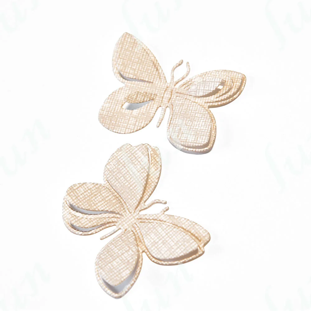 Lucky Mushroom Butterfly Flowers Cutting Dies Handmade DIY Embossing Making Scrapbooking Photo Album Craft Decoration