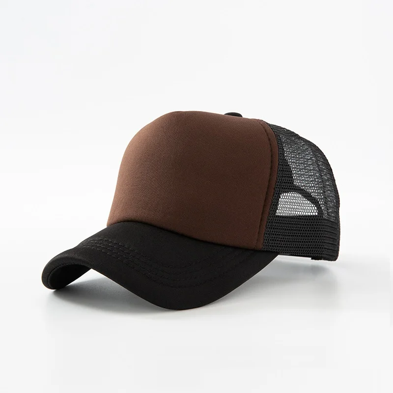 Herren Trucker Caps Schaumstoff Polyester Sport-Baseballmützen Belüftete Hüte für Erwachsene Männer Frauen Gorros – Detail 14