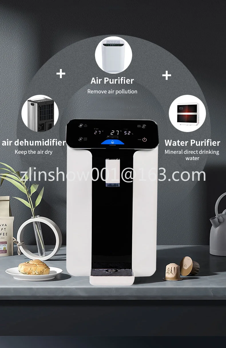 

10L Air Water Maker Air Dehumidifier Water Waterless Purifier Atmospheric Water Generator for Home&Office Use