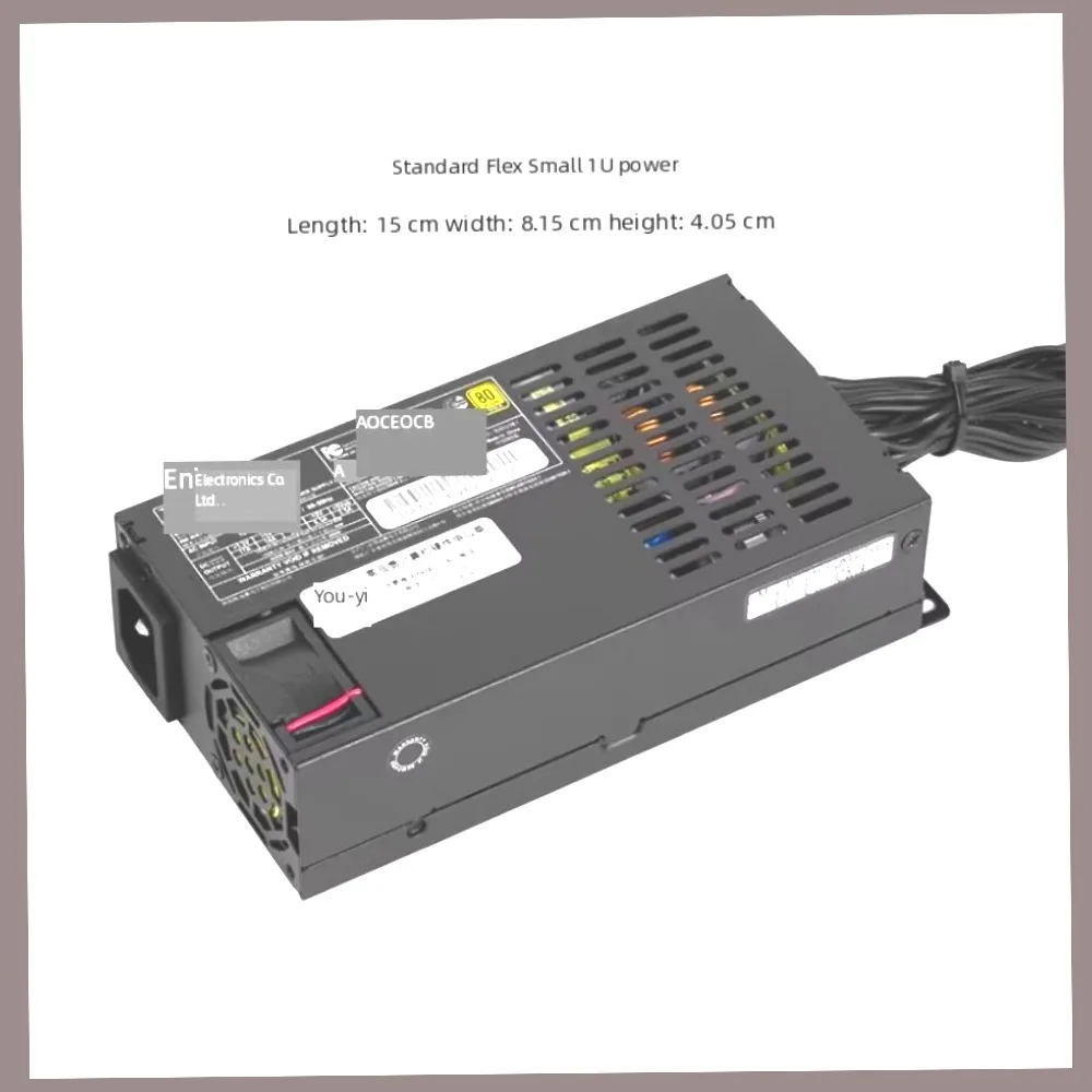 Enhance 7140B Flex Small 1U Power Supply 400W Silent Gold NAS Storage Server