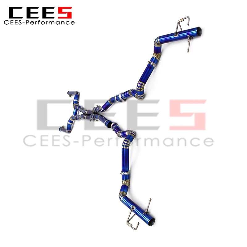 

Cees Racing Exhaust Catback для Mercedes C63/C63S AMG W205 4.0T (2015-2020) Cees Прямая конструкция без клапана без глушителя