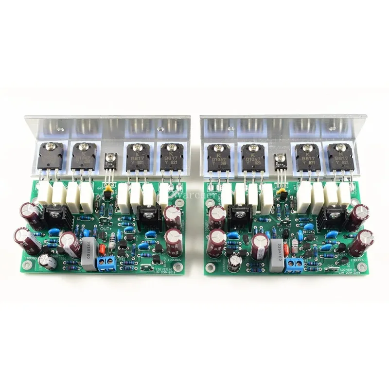 HI-END L20 VER 10 Stereo Power Amplifier Finished Board 200W 8R with Angle Aluminum