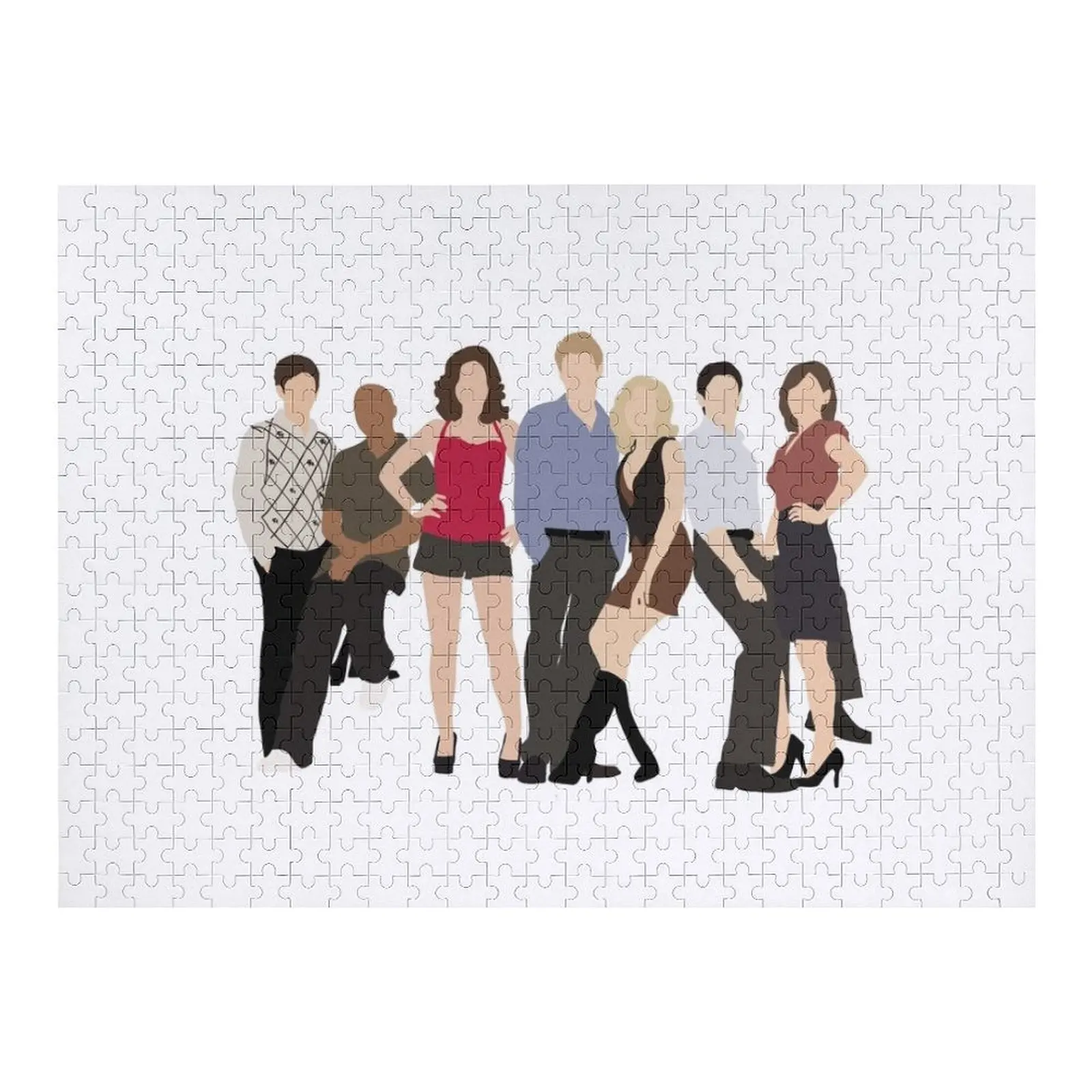 Oth Cast Jigsaw Puzzle Foto Giocattoli natalizi personalizzati Puzzle con nome in legno