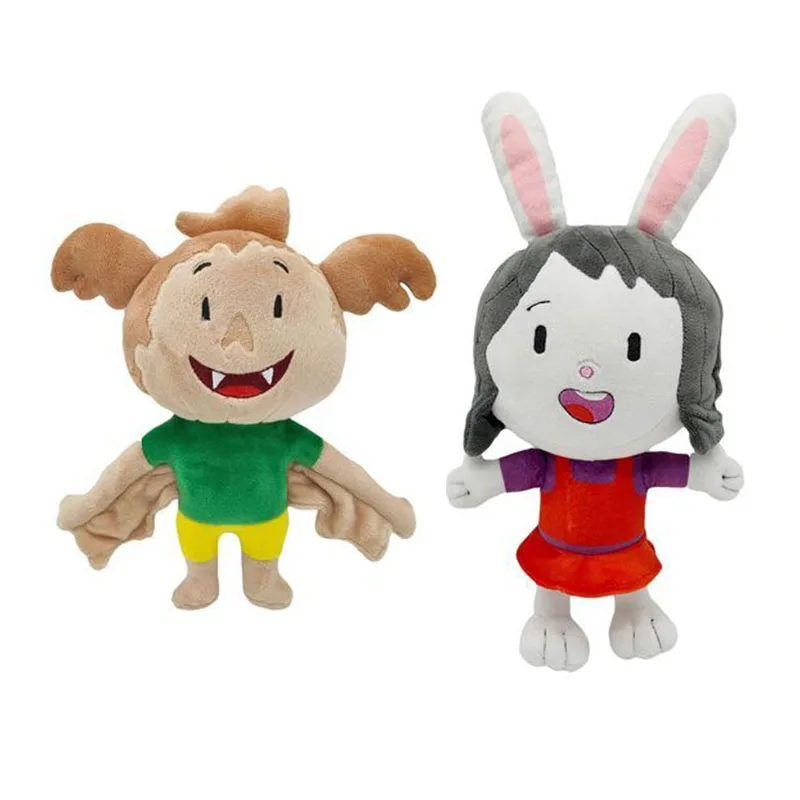 2pcs/set Elinor Ari Cartoon Elinor Wonders Why Stuffed Plush Doll Toy Soft Action Anime Plush Toy Kids Christmas Birthday Gift