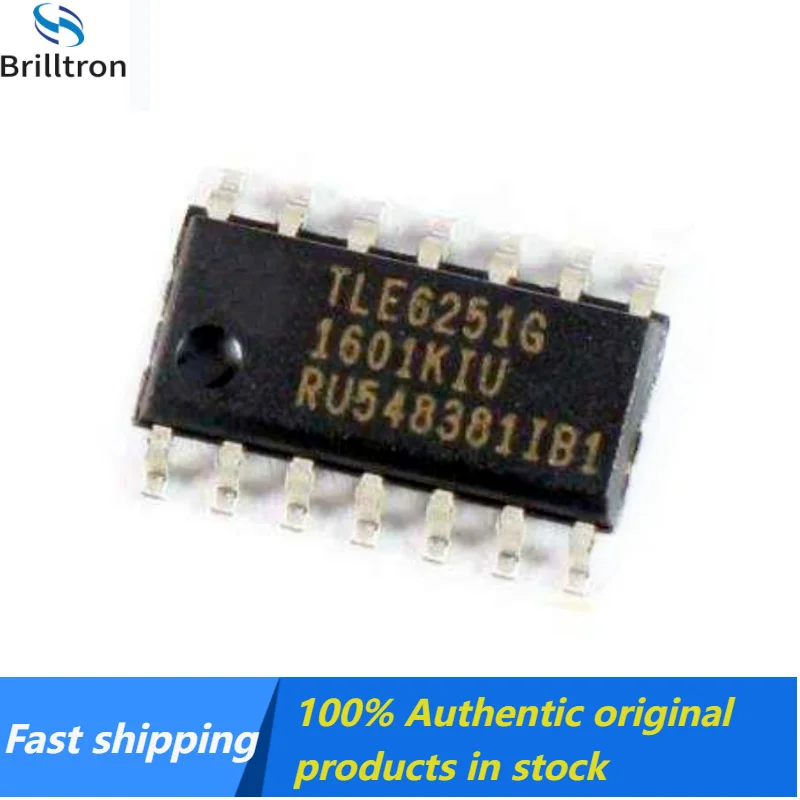 10PCS 100% New Original TLE6251 TLE6251G TLE6251-2G SOP14 Automotive Chip Printed Circuit Board Integrated Circuit
